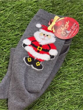Shine Holiday Socks - Santa